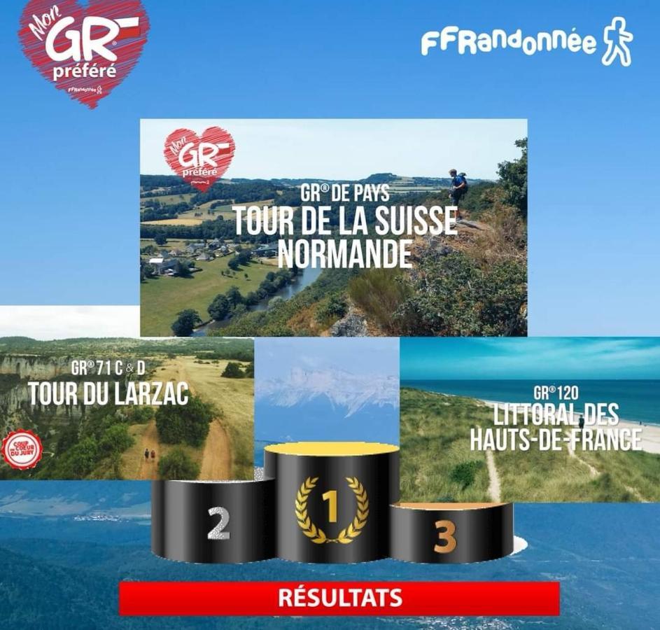 gite Marlotte La Lande-Saint-Simeon Exteriör bild